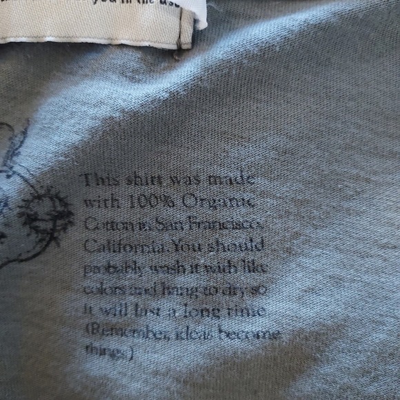 Joan Podoll Gray Animal Print Short Sleeve Size Small - Picture 9 of 9